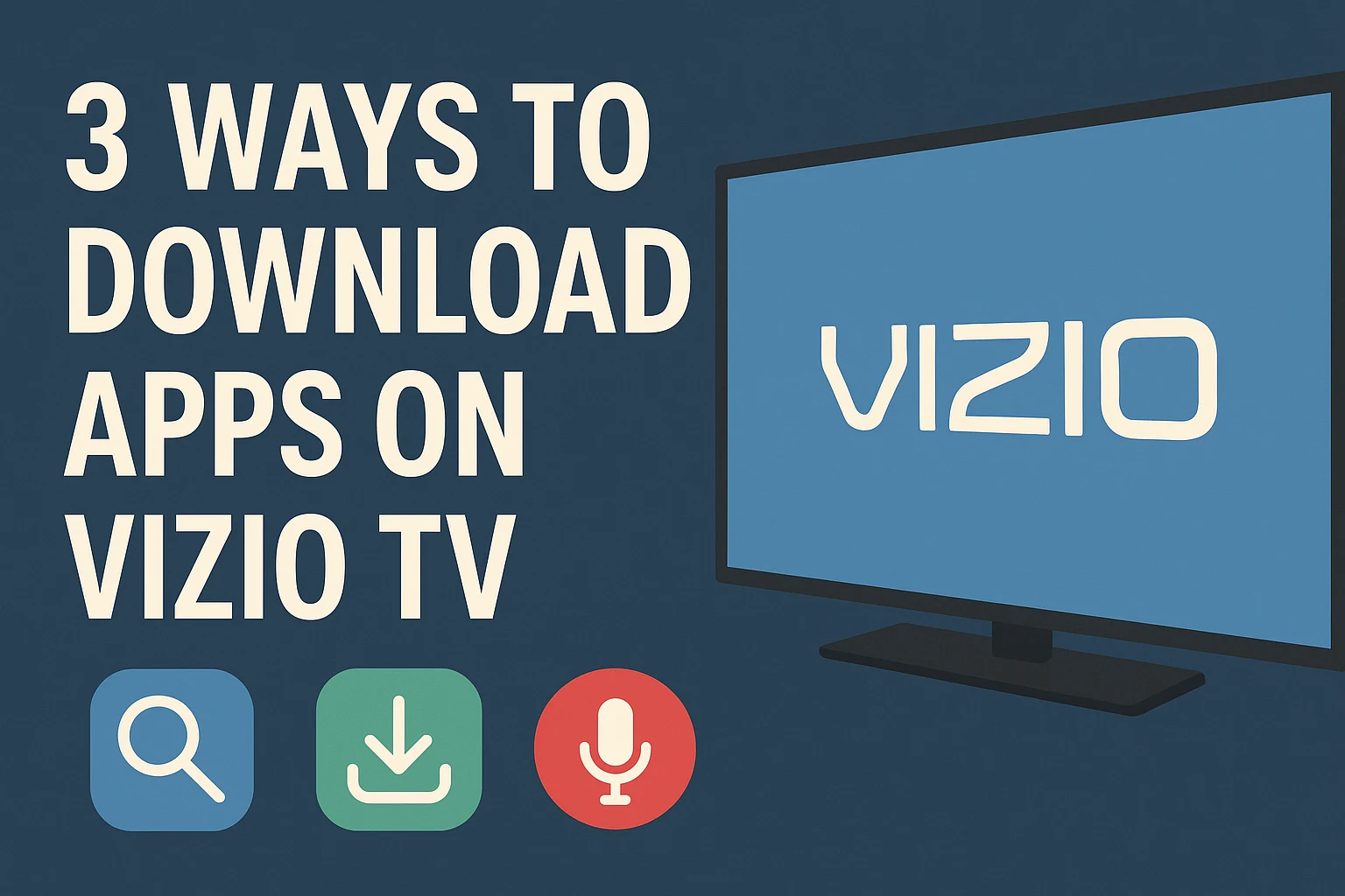 download apps on vizio TV